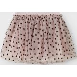 Tule Rok - Flockprint - Strokenrok - Elastische Taille