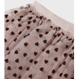 Tule Rok - Flockprint - Strokenrok - Elastische Taille