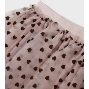 Tule Rok - Flockprint - Strokenrok - Elastische Taille