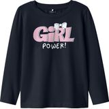 Biologisch Katoen - Top - Lange Mouwen - Glitterprint - Regular Fit