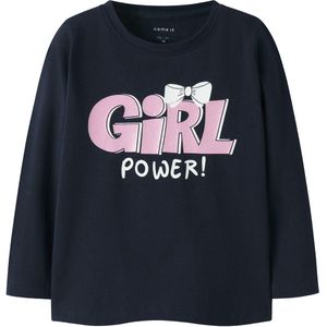 Biologisch Katoen - Top - Lange Mouwen - Glitterprint - Regular Fit