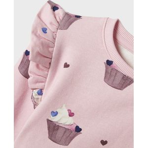 Biologisch Katoen - Sweatshirt - All-over print - Lange Mouwen - Regular Fit