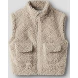 Name It - Peuter Gilet - Zacht Teddy - Mouwloos - Ronde Hals