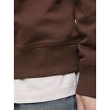 Sweaters - Deep Mahogany - Zonder Capuchon - Print - Relaxed Fit