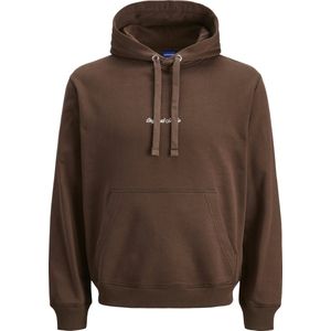 Jack & Jones - Jornorrebro Emb Sweat Hood - Trui - Deep Mahogany