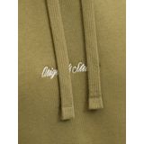 Jack & Jones - JORNorrebro - Sweatshirt - Olijfgroen - Capuchon met Trekkoord