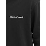 Jack & Jones - Norrebro Emb - Sweatshirt - Zwart - Met Halve Rits