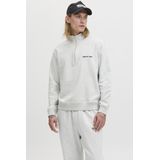 Jack & Jones - Norrebro Emb - Sweatshirt - Met Halve Rits - Hoge Hals - Lange Mouwen