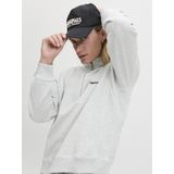 Jack & Jones - Norrebro Emb - Sweatshirt - Met Halve Rits - Hoge Hals - Lange Mouwen