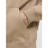 Jack & Jones - JORNORREBRO EMB SWEAT ZIP HOOD - Hoodie - Mocha Meringue