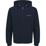 Jack & Jones - JORNORREBRO EMB SWEAT ZIP HOOD - Hoodie - Ocean cavern