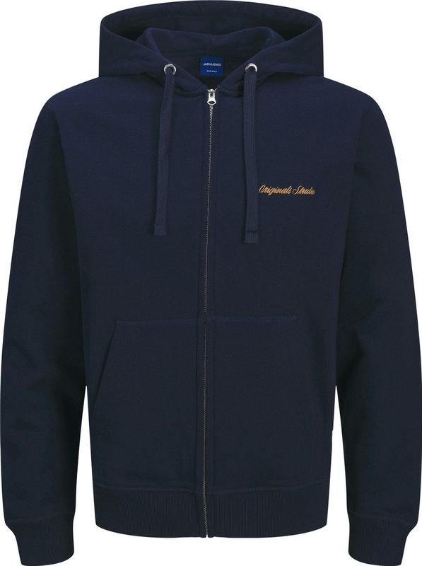 Jack & Jones - JORNORREBRO EMB SWEAT ZIP HOOD - Hoodie - Ocean cavern