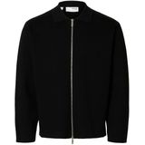 Katoenmix Vest - Met Rits - Regular-fit