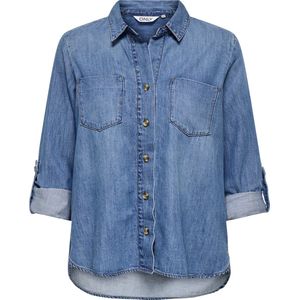 Onlyasmin - Denim Overhemd - Lange Mouwen - Standard Fit