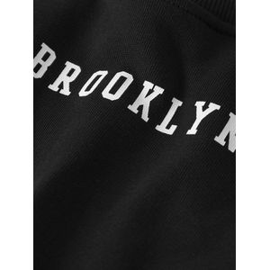 NAME IT - NKFNEVEA RLX - Sweatshirt - Bruin - Meisjes - Lange Mouwen