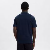 Poloshirt - Effen - Knitwear - Geribbelde Kraag - Knoopsluiting