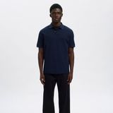 Poloshirt - Effen - Knitwear - Geribbelde Kraag - Knoopsluiting