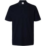 Poloshirt - Effen - Knitwear - Geribbelde Kraag - Knoopsluiting