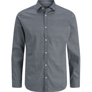 Jack & Jones - Jprblablackpool - Overhemd - Aardetinten - Stretch - Lange Mouwen