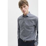 Jack & Jones - Blazer Overhemd - Navy - 50% Organisch Katoen