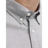 Jack & Jones - JPRBLUBrook - Overhemd - Grijs - Slim Fit - Lange Mouw