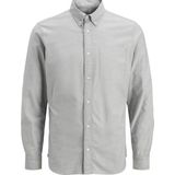 Jack & Jones - JPRBLUBrook - Overhemd - Grijs - Slim Fit - Lange Mouw