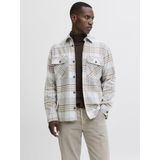 Jack & Jones - Jprrayle - Overhemd - Ermine - 100% Biologisch Katoen