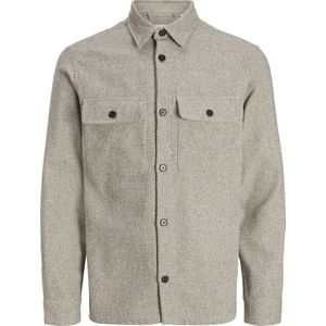 Jack & Jones - Jprrayle - Overhemd - Ermine - Regular Fit - 100% Biologisch Katoen