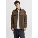 Jack & Jones - Jprrayle - Overhemd - Malt Ball - Lange Mouwen - Regular Fit