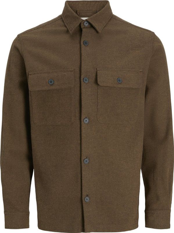 Jack & Jones - Jprrayle - Overhemd - Malt Ball - Lange Mouwen - Regular Fit