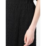 PIECES - Kanten Maxi Rok - Zwart