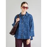 ONLY - ONLGRACE - Blouse - Lichtblauw / Donkerblauw - Driekwart Mouw - Denim