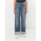 Only - ONLHOPE - Wide Fit Jeans - Special Blue Grey Denim - High Waist - 5-Pocket Styling