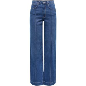 Onljuicy High Waist Wide Leg Fit Jeans