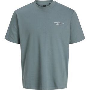 Jack en Jones - T-shirt - Rafblauw - Katoen/Elastaan