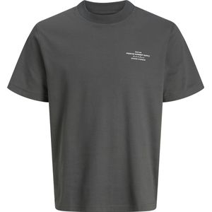 Jack en Jones - T-shirt - Steel - Katoen/Elastaan