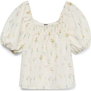 Vero Moda - VMNicola - T-shirt - Multicolor - Katoen - Normale Pasvorm