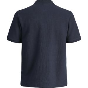Jack & Jones - Cameron Zip Polo - Donkerblauw - Heren