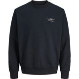Jack en Jones - Sweater - Zwart - Biologisch Katoen
