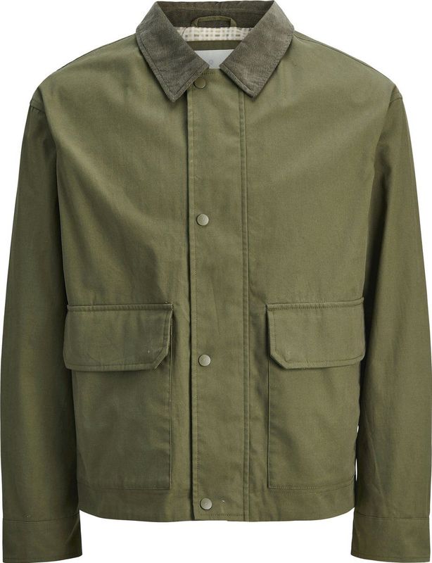 Jack & Jones Premium - Herenjack - Recht Model - Opgestikte Klepzakken