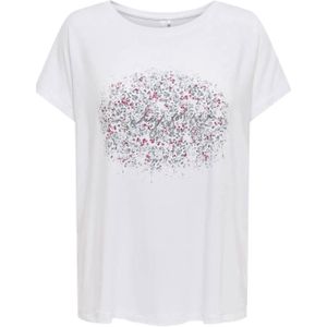 ONLY PLAY - CURVY - Sportshirt - Wit - Dames
