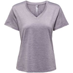 ONLY PLAY CURVY - ONPCORE LIFE - Sportshirt - Grijs Melange