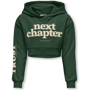 ONLY - Kogdiana Life Sporty - Hoodie - Pineneedle - Meisjes Trui