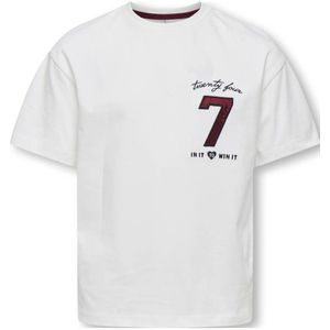 KIDS ONLY GIRL - T-shirt - Katoen - Korte Mouwen - Ronde Hals