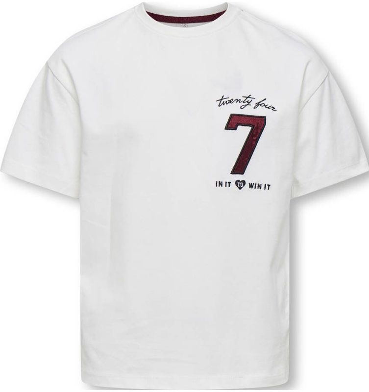 KIDS ONLY GIRL - T-shirt - Katoen - Korte Mouwen - Ronde Hals