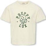 KIDS ONLY GIRL - T-shirt - Katoen - Korte Mouwen - Ronde Hals