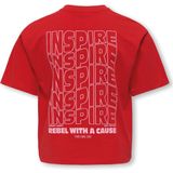 KIDS ONLY GIRL - T-shirt - Wit - 100% Katoen - Korte Mouwen