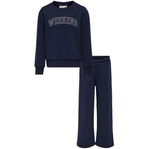 KIDS ONLY GIRL - Donkerblauw - Set - Sweater en Lange Wide Leg Broek
