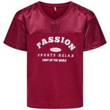 KIDS ONLY GIRL - T-shirt - Korte Mouwen - V-hals - 100% Polyester