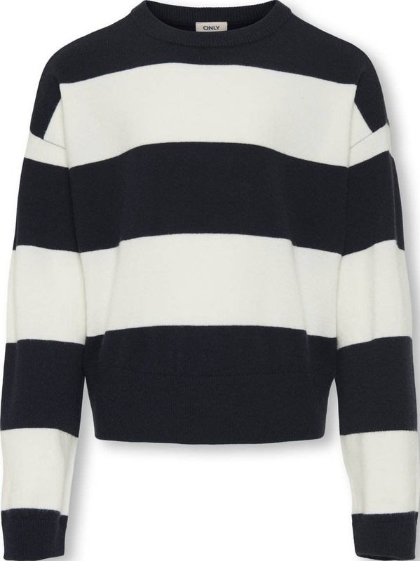 KIDS ONLY GIRL - Fijn Gebreide Trui - Donkerblauw